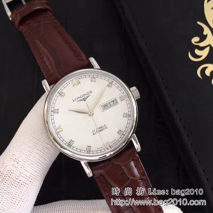 LONGINES浪琴 獨家品質 西鐵城8215男士腕表 WSS2462